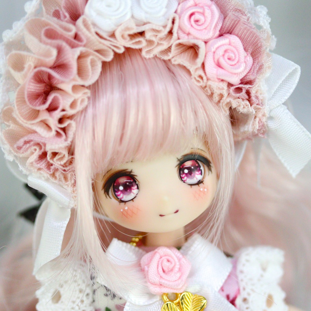 ミニスウィーツドール スノーセルフィーユ オビツ11 あまむす セルフィーユ ミニスウィーツドール スノーセルフィーユ オビツ11