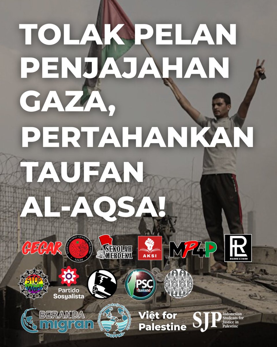 GEGAR • Gerakan Gabungan Anti-Imperialis • 反帝联盟运 tweet media