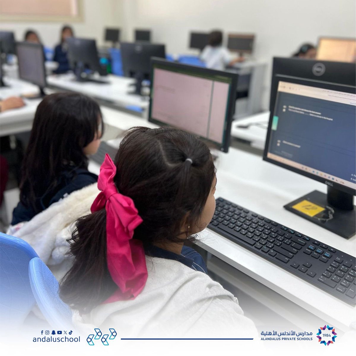 متابعة الاختبارات المعيارية للطلاب و الطالبات بفرع مدارس الأندلس الأهلية في #ابها 📍

#تربية_تصنع_الحياة