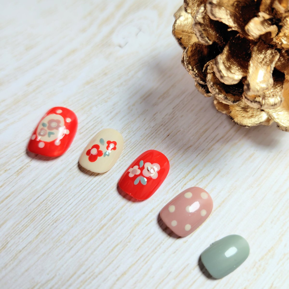 ハンドメイド好きな人と繋がりたい ネイルしたいけれど明日は学校、お