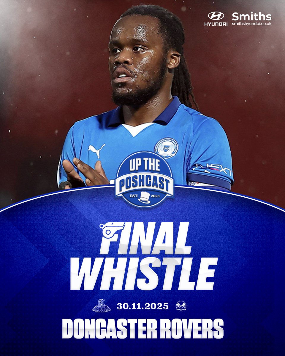 UpThePoshcast's tweet image. 🚨 NEW EPISODE!

Doncaster 2-1 Posh

🤯 A baffling decision from Williams
😡 The thing our attack has to stop doing
😓 Our players are dropping like flies

🔗 youtu.be/PeeAZ3TnE7s

#pufc #UpThePoshcast #drfc