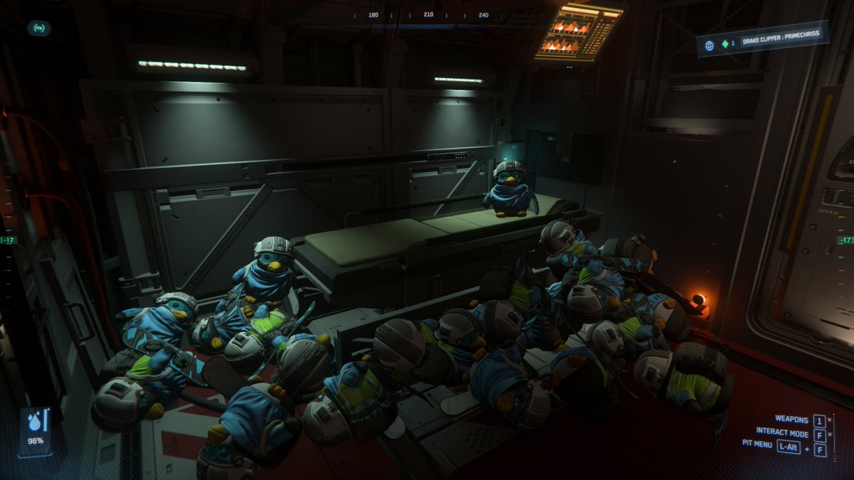 PrimeCHRISS's tweet image. @chonkrider Ok, took one day off and decorated the rest of the ship. Do u like it?

#Pico #StarCitizen