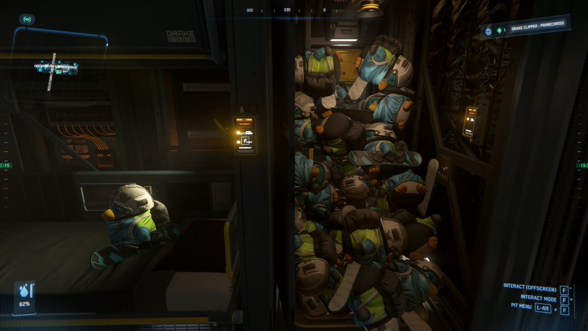 PrimeCHRISS's tweet image. @chonkrider Ok, took one day off and decorated the rest of the ship. Do u like it?

#Pico #StarCitizen