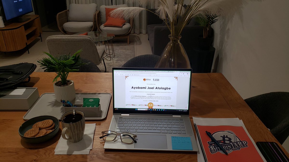 63 Bitkwa Bitcoin Diploma Graduates Certified. #bbdcohort1 Welcome to the Alumni Corner.
Let's create the ripple effect!

Thanks to our supporter and 14 expert instructors:
<a href="/thecoachayobami/">Ayobami ⚡</a> 
<a href="/velx/">Mu</a> 
<a href="/MyFirstBitcoin_/">My First Bitcoin</a> 

#bitkwa #bitkwabitcoindiploma #Africa #BMOP #satsontheroad