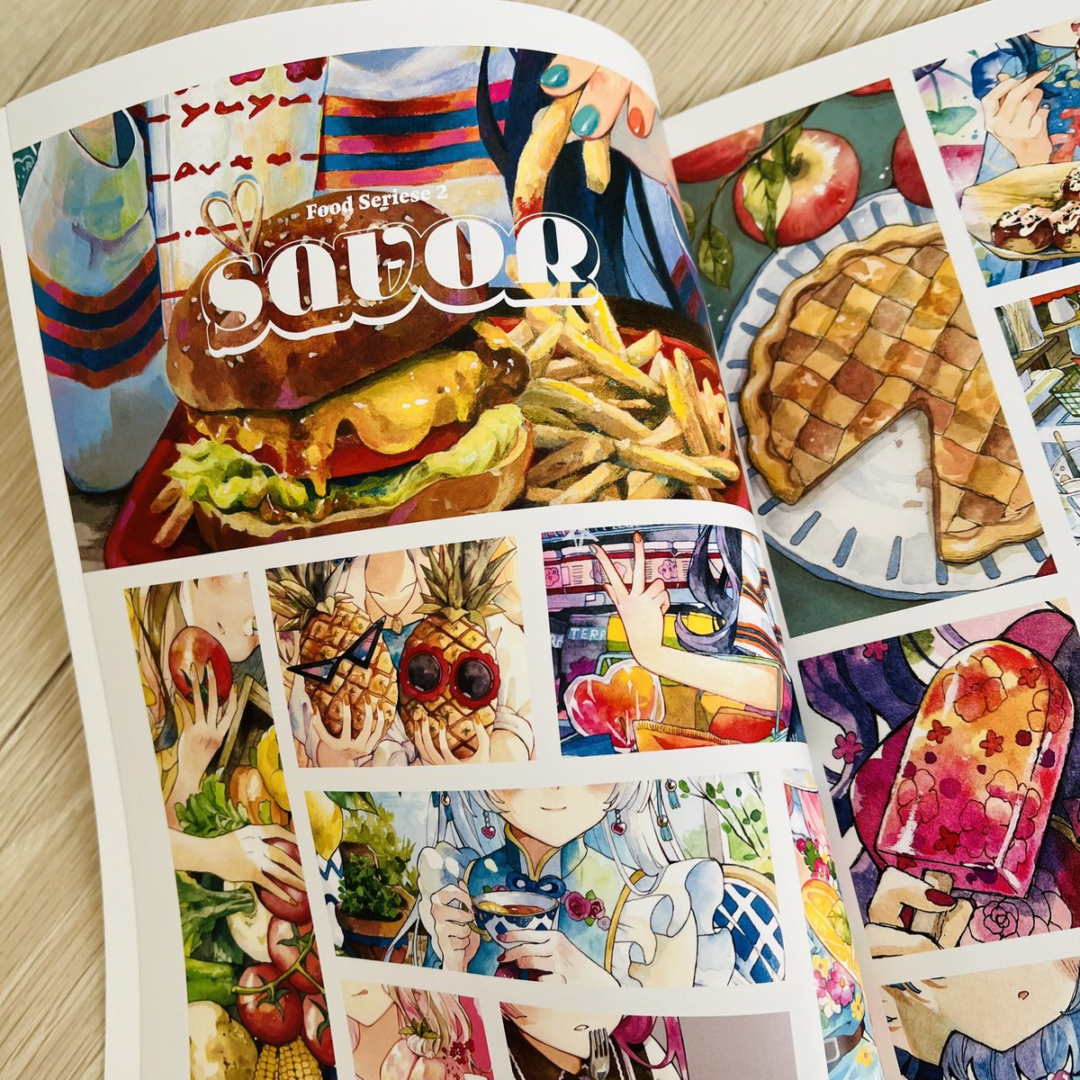 BOOTHにて、新刊【SAVOR】の販売を開始しました！！
今回通販早期購入特典としてステッカー1枚おまけで付いてます🫶（結構あるので早期とかじゃないかも）
既刊もお安くなっております👏🌸
どうぞよろしくお願いします🍔

yuyuharu-1027.booth.pm