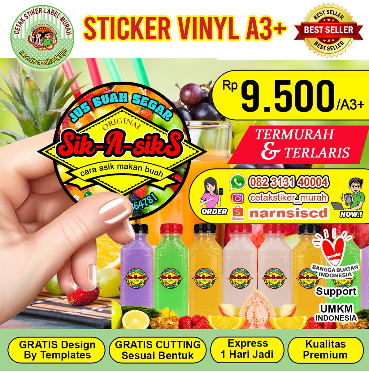 nar_n_sis's tweet photo. Halooo Sobat jakpreneur &amp; umkm !! Buat kamu yang lagi mau cetak stiker label, boleh nih ka cetak di kami,.  Silahkan di order ka mumpung sedang ada promo, untuk info detailnya bisa hubungi admin kami di whatsapp  https://t.co/EE2hotNeJT Order Via Shopee https://t.co/dkW9F4N52j https://t.co/ZyvEAAIZNc