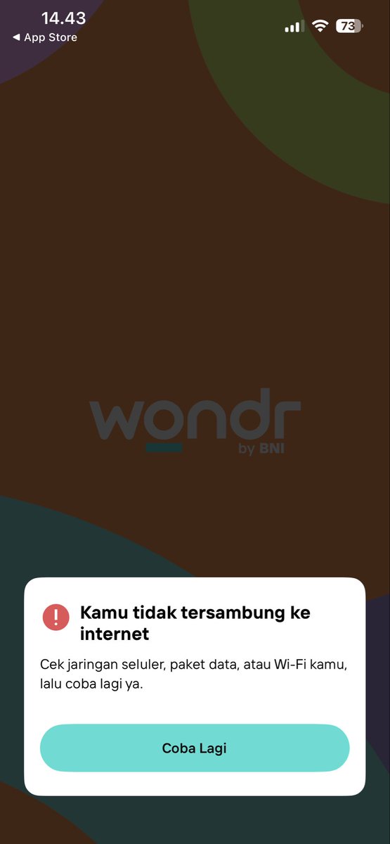Ftampubo's tweet photo. @BNI @BNICustomerCare apakah aplikasi kalian sedang bermasal? https://t.co/oGc5zXS4V2