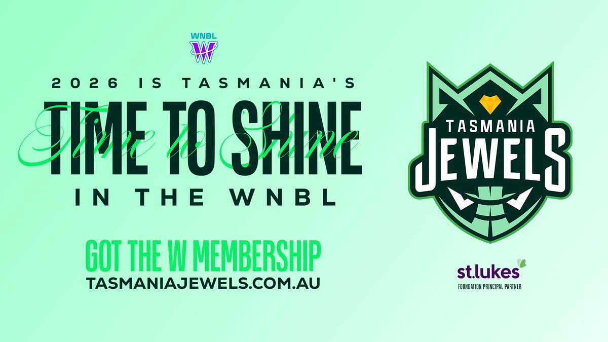 The new WNBL team reveal: Tasmania Jewels. 

#NBL #NBL26
