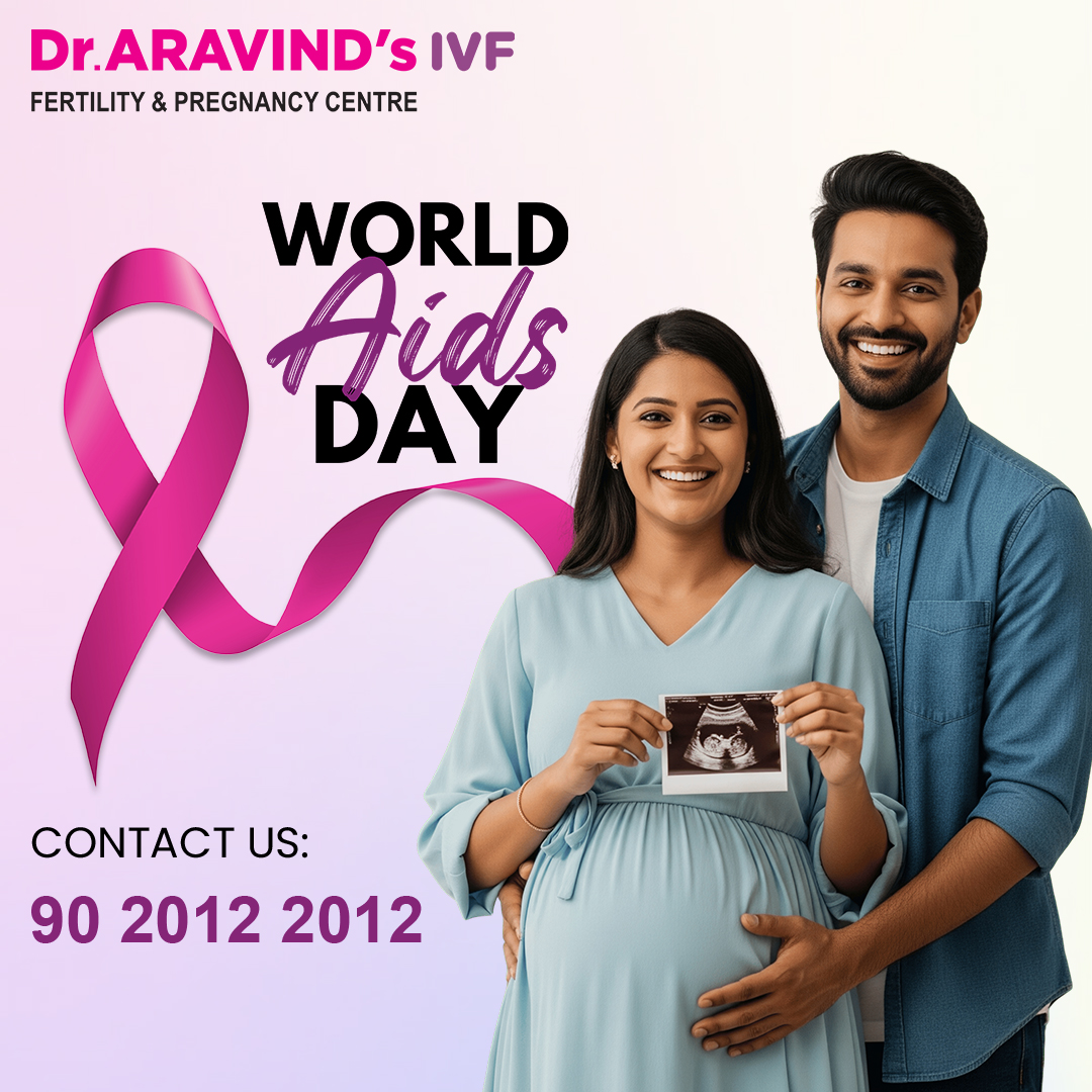 ChanderAravind's tweet photo. This World AIDS Day, Dr. Aravind’s IVF – Fertility &amp; Pregnancy Centre stands for health, awareness, and safe beginnings.

Let’s join hands to keep our families healthy and protected.

#WorldAIDSDay #HealthAndHope #SafeBeginnings #FightHIVTogether #IVFCareWithHeart https://t.co/5RujlWVGEz