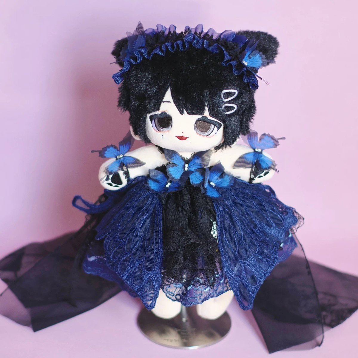 kiridoll888's tweet photo. #再入荷 
🦋幽蒼の蝶🦋新色登場❤️‍🩹

🛒 ︎https://t.co/dikZS2FaKE

💙20/30cm無属性ぬいぐるみ用ドレス
❤️海外作家手作り
💙5点セット

#kiridoll  #ぬいぐるみ #ぬいぐるみの時間 #ぬいママさんと繋がりたい #無属性ぬい #ぬい服 #butterfly #ハンドメイド #棉花娃娃 #30cmdoll #着せ替え #手作り https://t.co/jPqBtl9MTt
