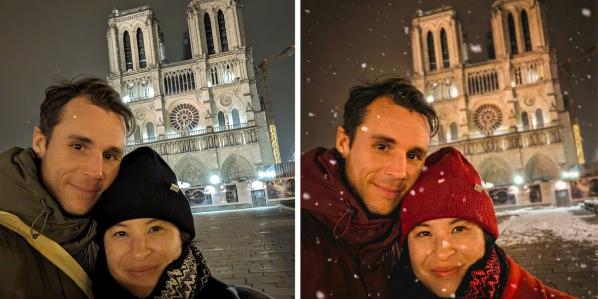 Ancher_News's tweet image. New AI tools from Google, Adobe, Apple and others are fixing group shots and leveling up selfies — smarter framing, lighting fixes, photobomb removal, and face retouches in one tap. from Ancher.ai

#AIphoto  #SelfieTech  #GroupShots