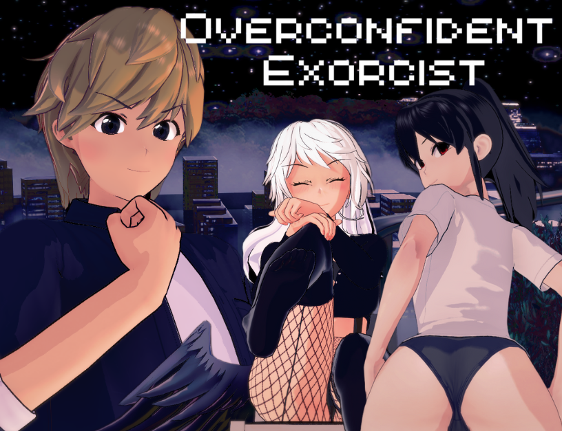 MudBeu's tweet photo. My new game, Overconfident Exorcist is out now! It is a femdom game with a variety of kinks and fetishes :D check it out here! https://t.co/jZgwJ309kR https://t.co/gfCLNCQpZ6