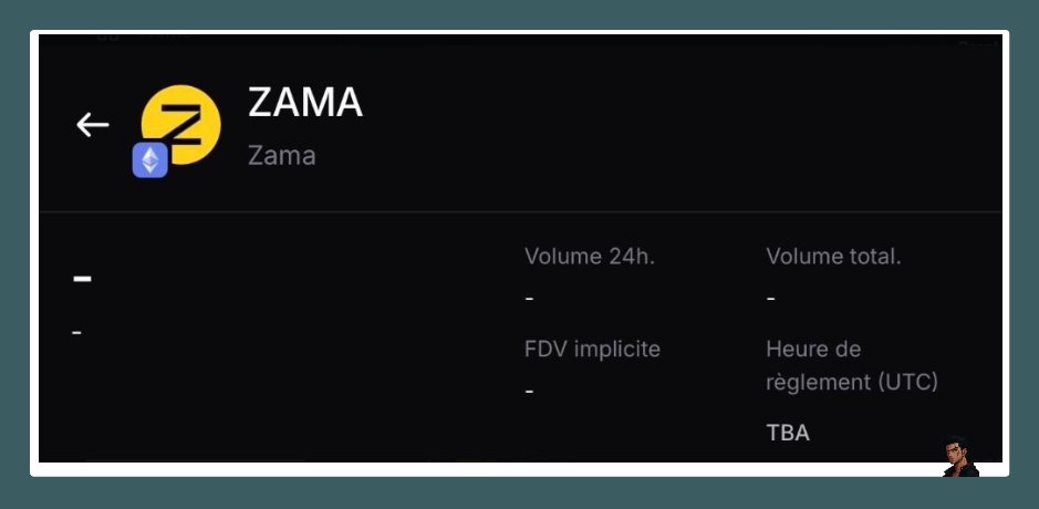 manlikesmith_'s tweet image. apparently zama is live in upcoming pre-market

and out there is a market on @Polymarket that says zama wouldn&apos;t launch a token this year

either they know something we don&apos;t

btw #ZamaCreatorProgram ended yesterday so fingers crossed we make it this time.