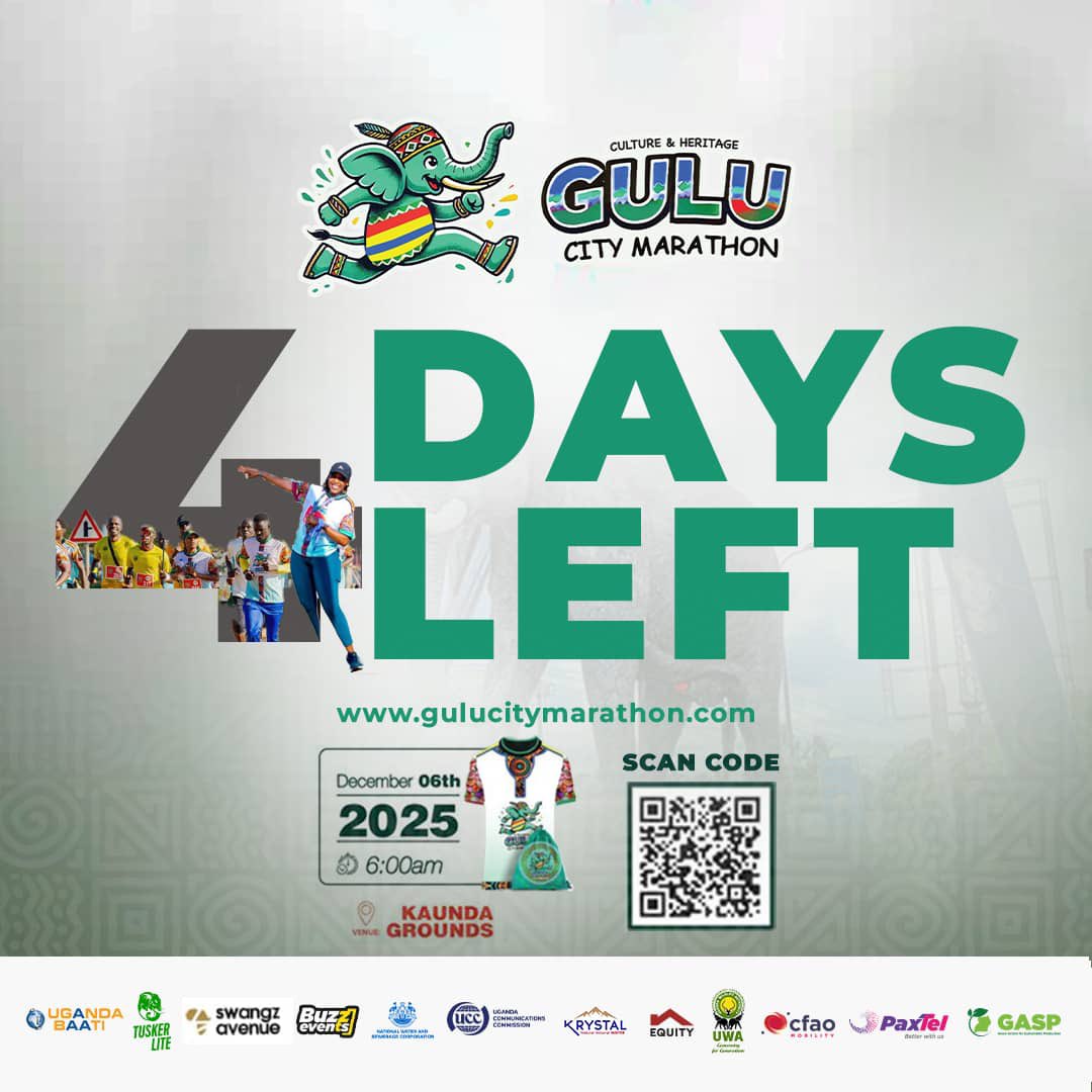 Only 4 days left

#Gulucitymarathon