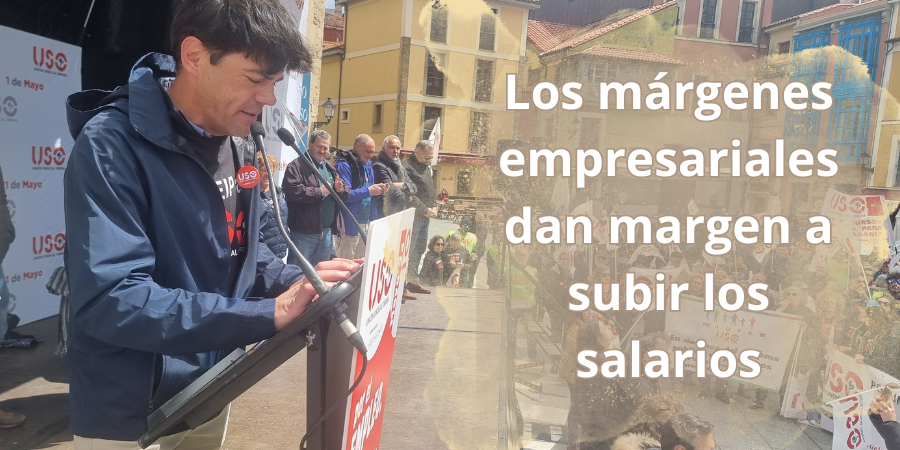 #USODenuncia que los márgenes empresariales registran máximos históricos, mientras los salarios pierden peso en el reparto de ganancias. "Hay margen de sobra para pensar en una fuerte subida salarial", afirma #JoaquínPérez, SG de #USO.
uso.es/margenes-empre…