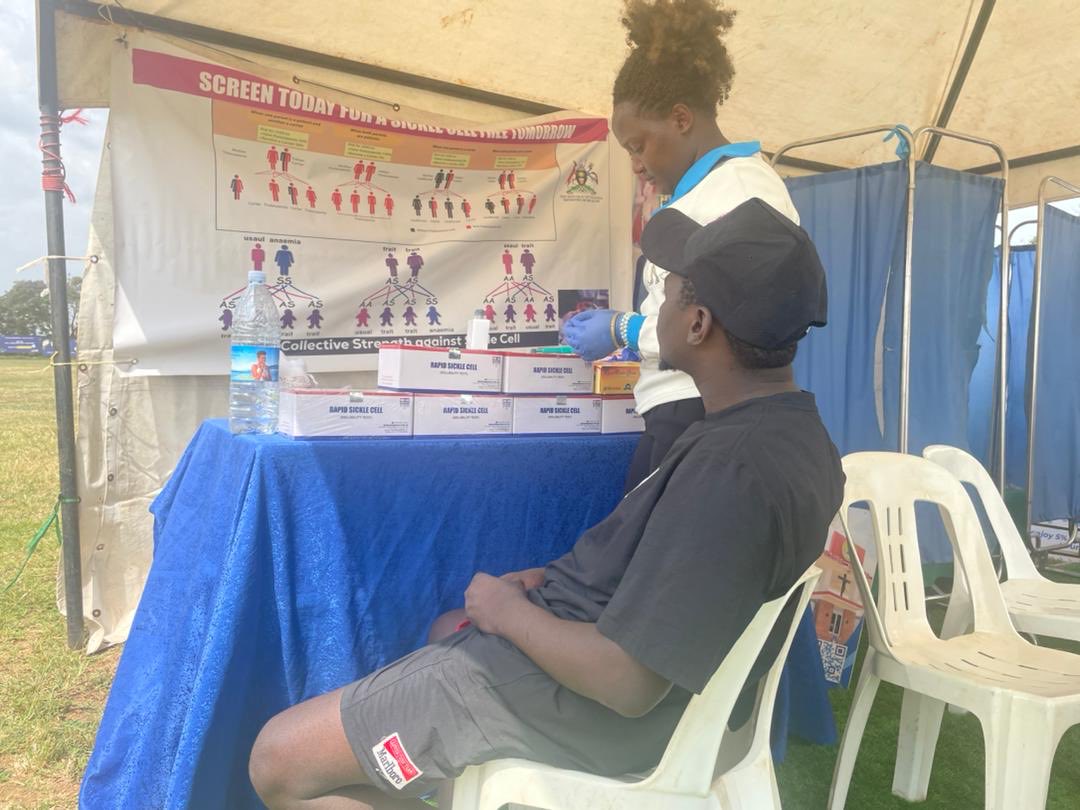 "Sickle cell awareness in Uganda! Let's support families affected by sickle cell disease. Early diagnosis, proper management, and love can make a difference. #SickleCellAwarenessUganda #HealthForAll"