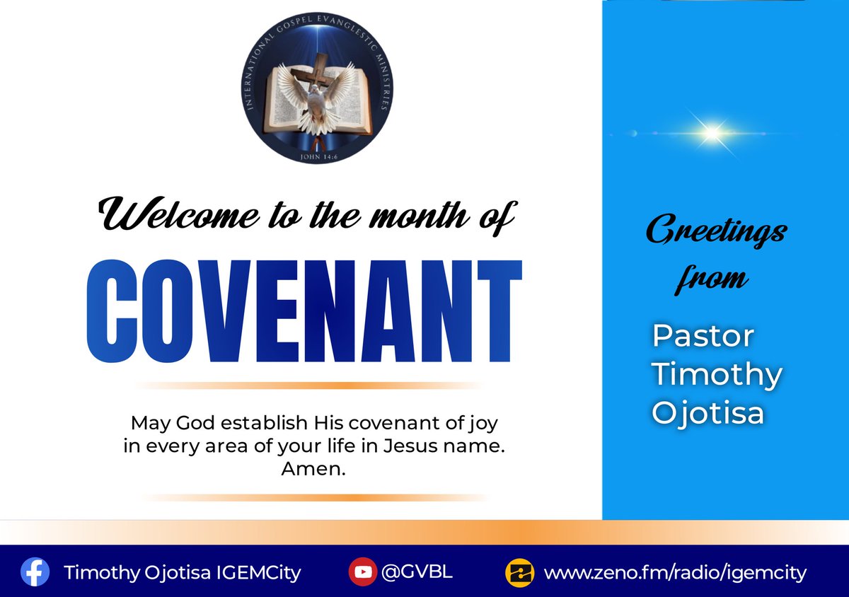 igemcity's tweet photo. Happy New Month. #igemccc #newmonth #blessings #covenantmonth https://t.co/shXq9BRm80