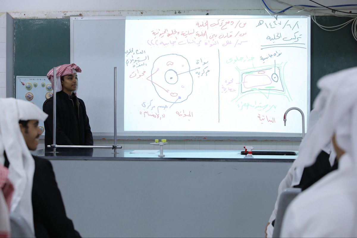 المدير العام لـ #تعليم_نجران يقوم بزيارة ميدانية إلى مدرسة الشيخ محمد بن عثيمين الثانوية،لتفقد سير العملية التعليمية ويطلع على أبرز الجهود المبذولة لخدمة أبنائنا الطلاب.