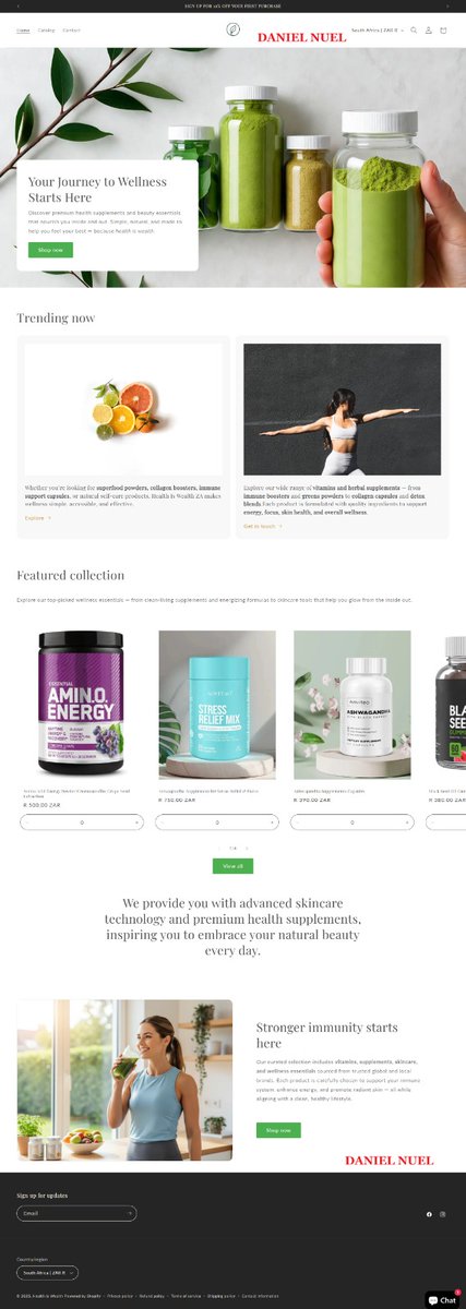 Daniel Nuel | Shopify | WordPress | Web Designer tweet media