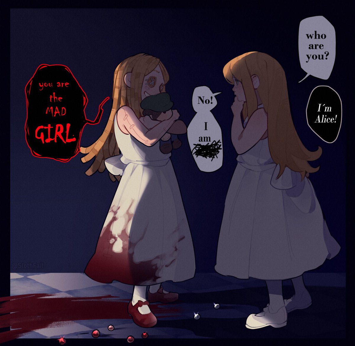 SlothFail's tweet image. Who are you? #IdentityVイラスト #IdentityV