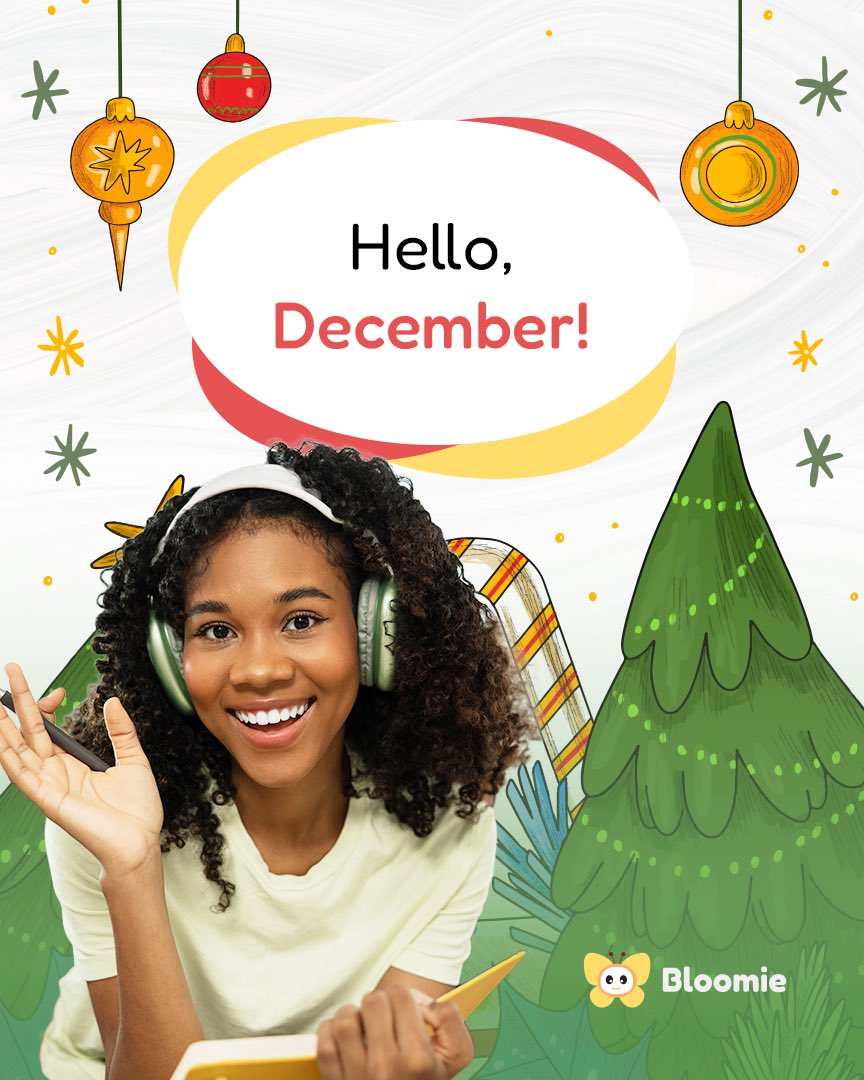 Happy new month!

The final month to set your students up for success before the new year. It’s not just about finishing the syllabus, it’s about finishing strong. 

What’s one skill you’re focused on mastering this month to become an even better educator in 2026?

#Bloomie