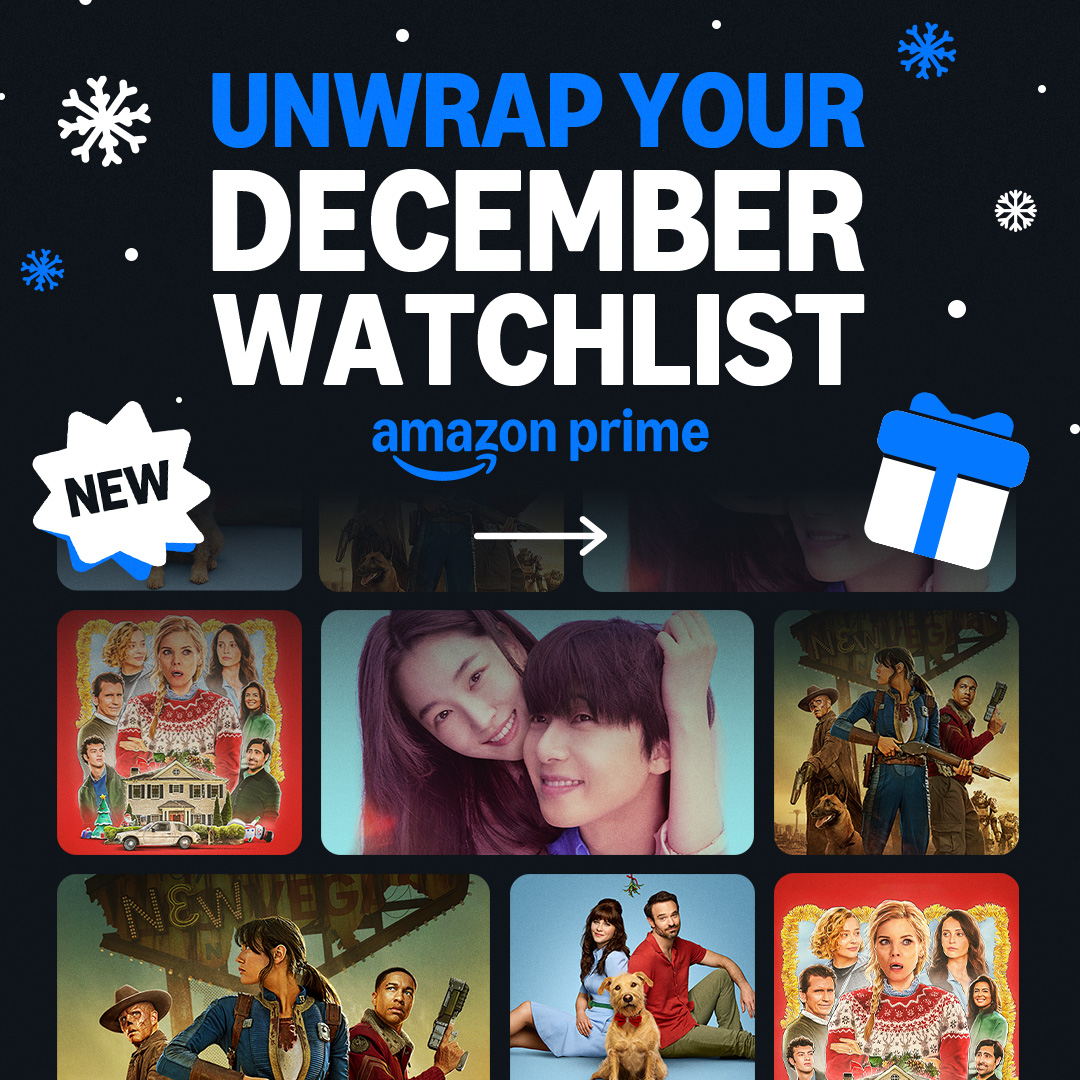 primevideosg's tweet image. The perfect holiday watchlist is here! 🎄🎁

Don’t miss out on these exciting presents, only on Amazon Prime! 

#SurelyTomorrow #Merv #OhWhatFun #Fallout