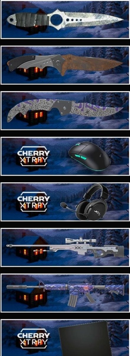 🎄December månad🎄

🎅 Julkalender med 24 luckor
🎅Nu säsong med grymma priser 

Tack <a href="/CSKejsaren/">CSKejsaren</a> som fortsatt stöttar vårt community och Tack <a href="/1Stoffe/">1Stoffe</a> som i vanlig ordning levererar fin grafik till julkalendern🙏