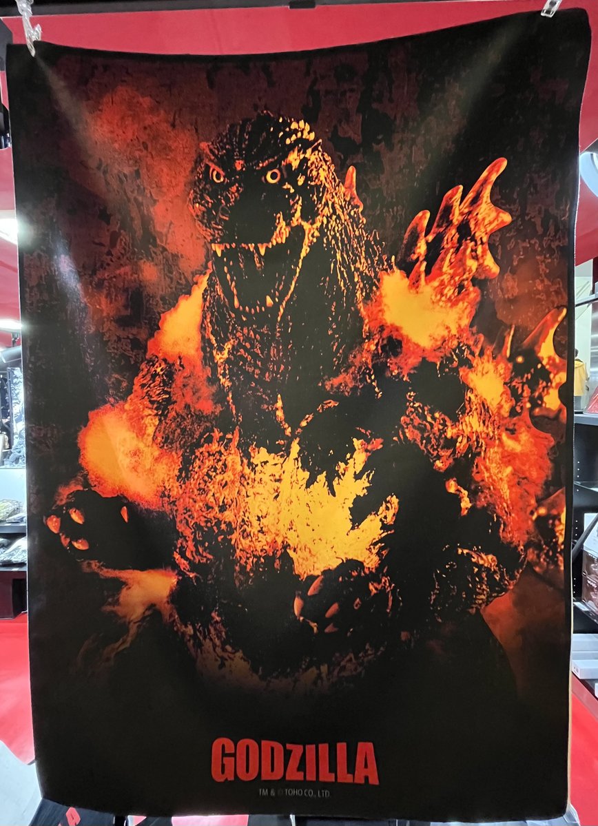 商品情報】 ゴジラファブリックポスター バーニングレガシー(税込3,960