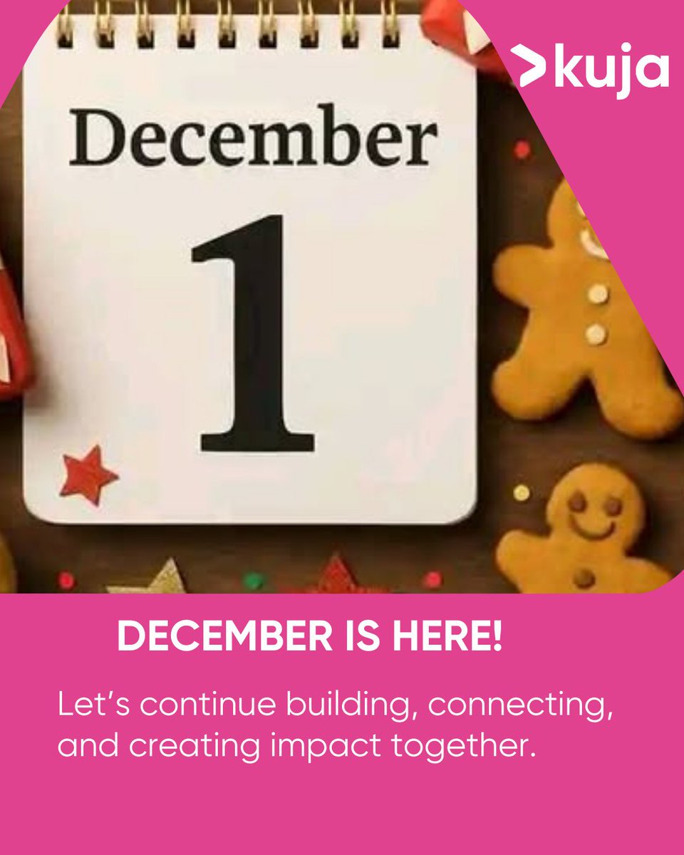 Happy New Month!!

As we wrap up the year, there’s no better time to strengthen your impact.
Join the Kuja community today and gain access to tools, networks, and funding matches that help your organisation thrive.

kuja.org/register

#Impact #Development #CapacityBuilding