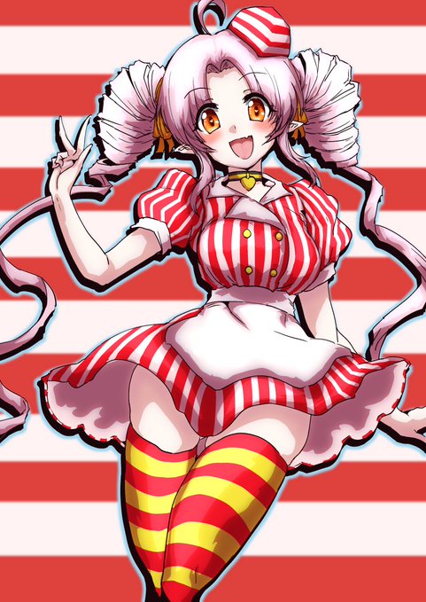 今日の日課はアメリカンダイナー衣装ついなちゃんです 