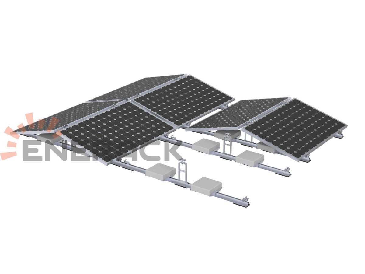 Enerack1's tweet photo. Welcome the sunny December. Ballasted-Ult East-West integrated rear leg system.
https://t.co/q1z34BpE42
#Enerack #Solarmounting #Solarracking #PVmounting #PVStructure #Solarbracket #Ballasted #Ballastedsolarmountingsystem #Flatroofsolarmountsystem #EastWestballastedsystems https://t.co/vKkPBzGaGS