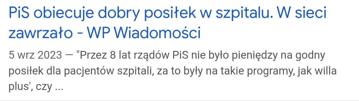 Panie redaktorze Jadczak <a href="/SzJadczak/">Szymon Jadczak</a> 

Popieram pańską inicjatywę odnośnie hejterów wulgarystów...

Przedstawiony wpis przez Pana Cieszyńskiego i potwierdzony przez autorytet mecenasa Jabłońskiego daje kłamliwy obraz śniadania lub kolacji w szpitalu. 
Zdjęcie pochodzi z 2018 roku.
