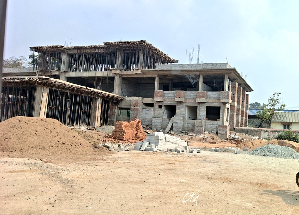 itzchampak's tweet image. Rairangpur station redevelopment works in full swing. 

@OdishaRail @MBJ_Railfan