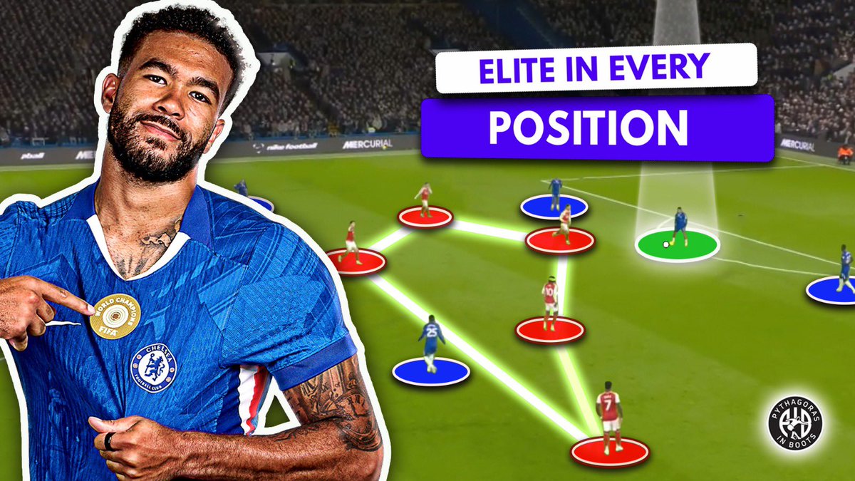 pythaginboots's tweet image. New ‘The Deep Dive’ podcast dropping today… on Chelsea 1-1 Arsenal. 

Not sure where the narrative has come where I don’t rate Reece James (IMO the best full back talent in English football history) but this video will silence the doubters.

Aiming for a 1pm GMT release.