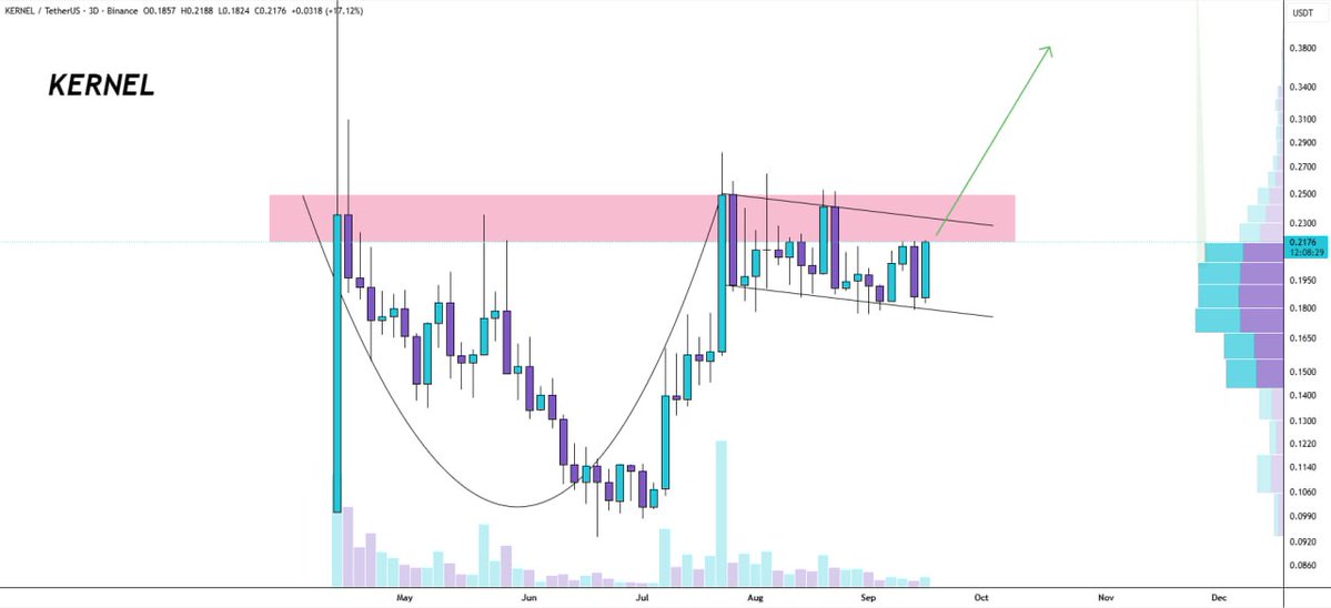 WHALES_CRYPTOt's tweet image. #kernel/usdt 

Cup &amp;amp; Handle is completed
Smash that neckline of the pattern
$KERNEL is positioning itself as the hub of DeFi x RWAs:

👇Crypto Traders-join Telegram👇 

t.me/Whales_Crypto_… 
.