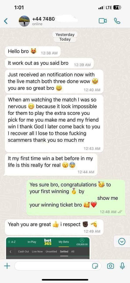 TipsHighroller's tweet image. MAKING MORE MONEY IS SO EASY WHEN YOU ON THE RIGHT PATH♟

‘The Most Successful Men Work SMART not Hard’🤝

I don&apos;t need to convince people to get my results and win, it&apos;s a choice to let go if you don&apos;t believe the processes due to bad experiences you have to let it go. Never…