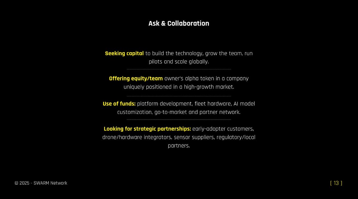 We are looking to connect with investors who want to fund the future of autonomy. Swarm is building the foundation for an open platform where companies can train and deploy custom #autopilots, without the barriers of closed-source companies. 

#drones #robotics #startup #AI