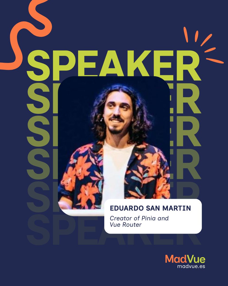 madvue_es's tweet image. We’re excited to announce that @posva , the creator of Pinia, Vue Router and @vuejs core team, is joining us once again in Madrid 💚

We&apos;re glad to have him in our second edition 🙌

🎟️ You can get your tickets at madvue.es

#Vue #Pinia #Vuejs #MadVue26 #Frontend