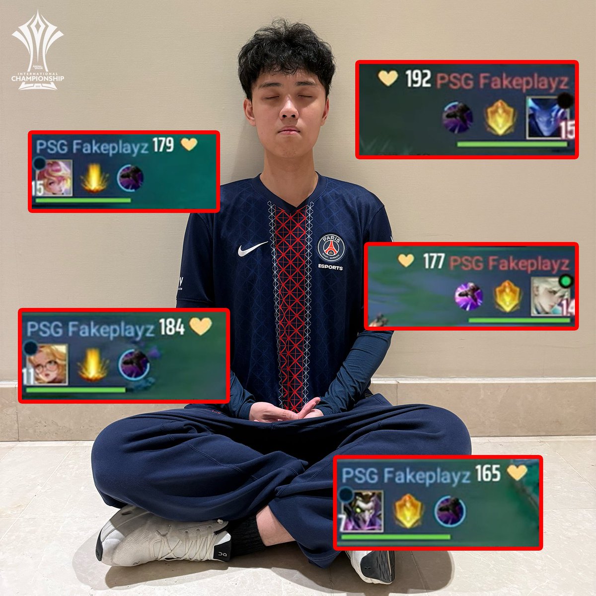 เจ้ากัสเข้าคอร์สคุมลมหายใจ 101 กับแอดมินเรียบร้อยค่ะ 😌🧘#AIC2025 #BurnYourShadowBlazeYourGlory #RoV