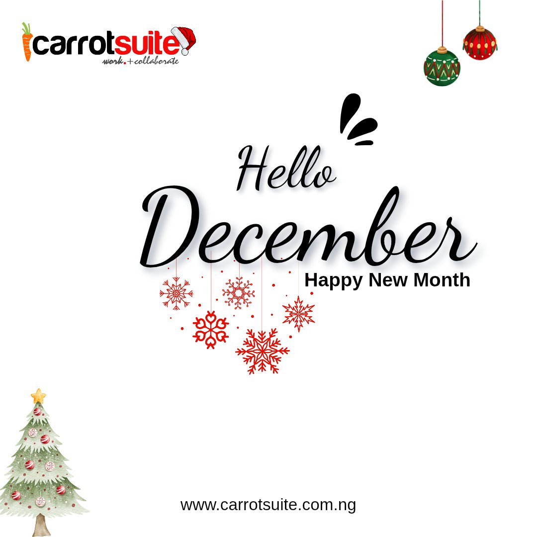 <a href="/carrotsuite/">Carrotsuite ERP Software</a> welcomes you to the month of December!

As we step into this festive season, we remain committed to digitizing business operations across all industries.

This is the perfect time to position your business for growth, efficiency, and full visibility.

Reach out to us