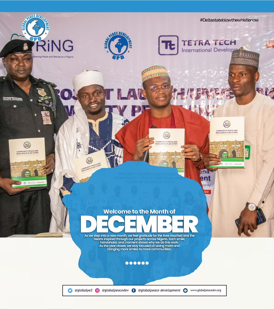 As we step into a new month, we feel gratitude for the lives touched and the hearts inspired through our projects across Nigeria. Each smile, handshake, and moment shows why we do this work.

As the year closes, we stay focused on doing more and bringing more smiles.