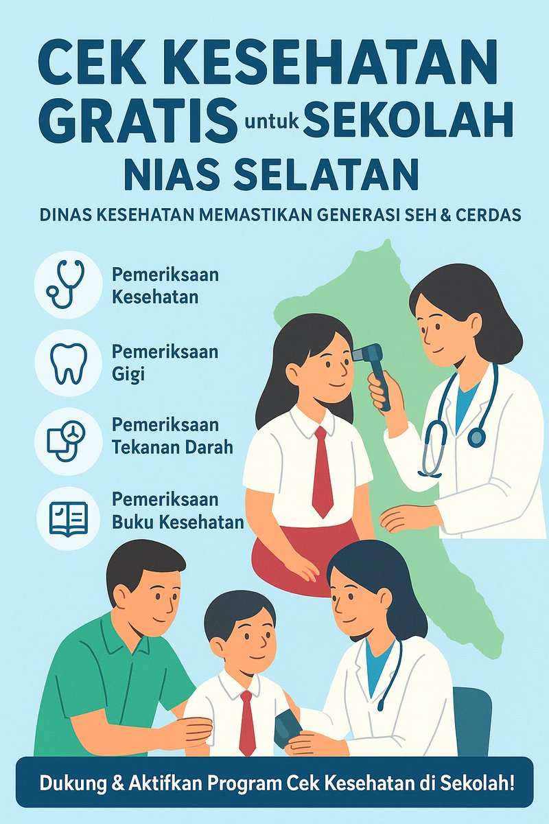 Rinamagicom's tweet image. Dukung program Cek Kesehatan Gratis untuk masyarakat Indonesia

#ProgramPresiden
#cekkesehatangratis
#ProgramKesehatan