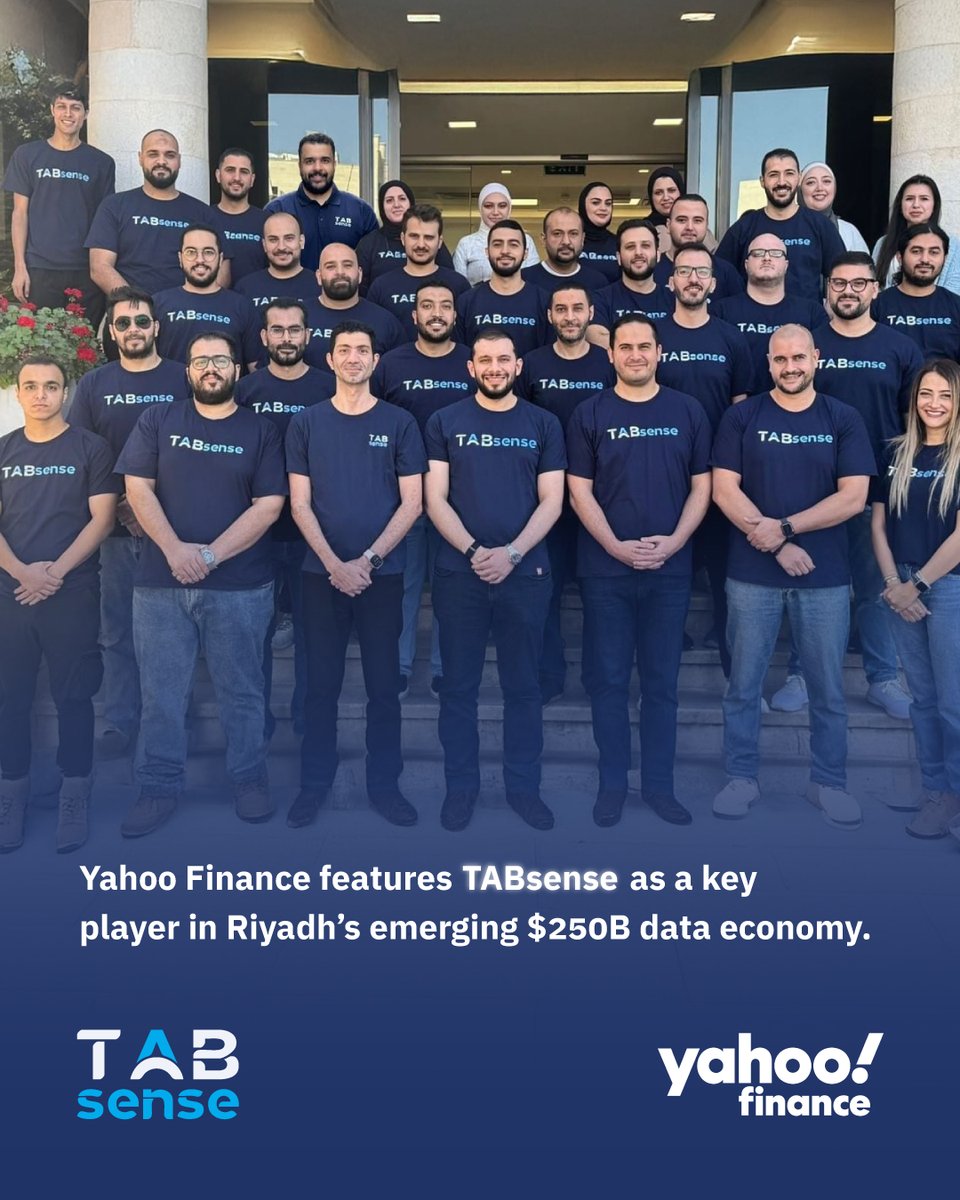 سلّطت <a href="/YahooFinance/">Yahoo Finance</a> الضوء على TABsense ضمن تقريرها عن نمو اقتصاد البيانات في الرياض بقيمة 250 مليار دولار.
ويتناول المقال دور حلول البيانات المتقدمة في تمكين المؤسسات والمساهمة في بناء أنظمة ذكية قائمة على البيانات في المملكة.

لقراءة المقال كاملًا:
shorturl.at/Zr9Gc
