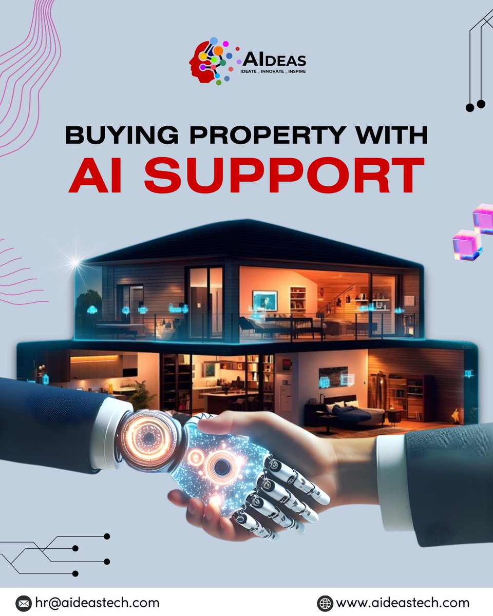 AIdeastech's tweet image. At AIdeas Tech, we empower this transformation with intelligent solutions that simplify property evaluation, enhance accuracy, and guide investors toward the best opportunities. Smarter insights mean smarter investments — and AIdeas Tech makes it possible.

#AIdeasTech