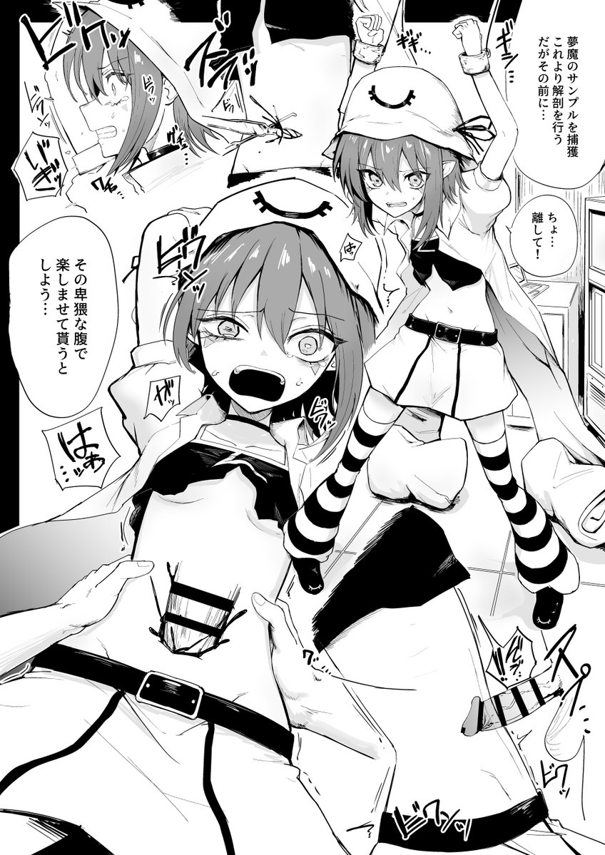 skebありがとうございました。
メリーとセックスしたすぎて描いてる間ずっと泣いてました。早く臍姦VRを発売してください。 