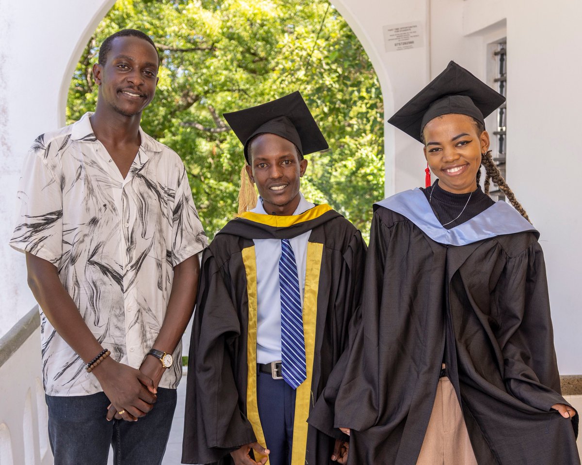 Congratulations to Kelvin Kiprop (BSc. Medical Engineering) and Lilian Kendi Thuranira (BA Journalism &amp; Mass Communication) on their graduation from Technical University of Mombasa (TUM).

At the Kenyatta Trust, nothing makes us prouder than seeing our scholars rise, excel, and