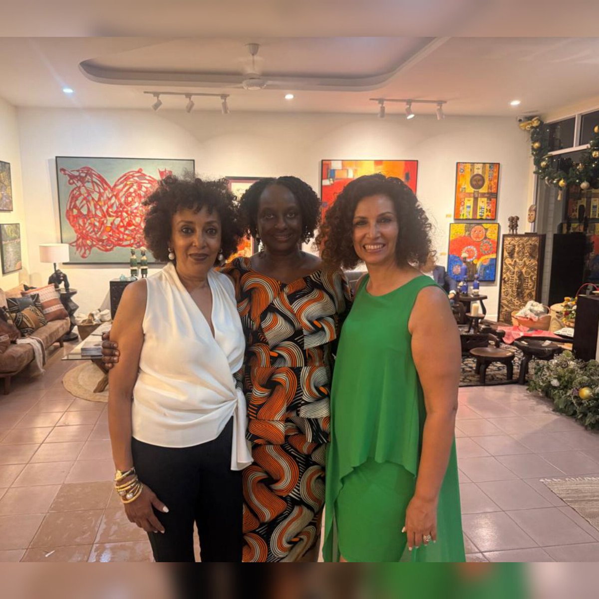 DoctorGladys's tweet photo. It was inspiring to see our rich culture - African art collections in Kampala at last month's 
@oikos_gallery opening!
Thank you, Dorina De Vita and Selamawit Alene. https://t.co/U5ThWQ3IGn