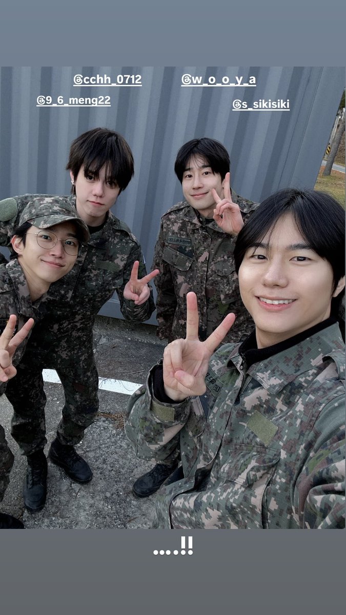 sz_moment's tweet image. 다같이 예비군 갔나봐
#엔플라잉 #차훈 #서동성