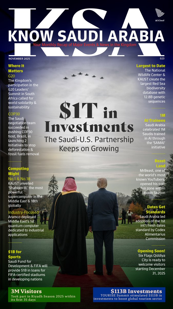 Know Saudi Arabia | The month of November was packed with news and conference, with the role Saudi Arabia played in the G20 and the U.S. being the most impactful.