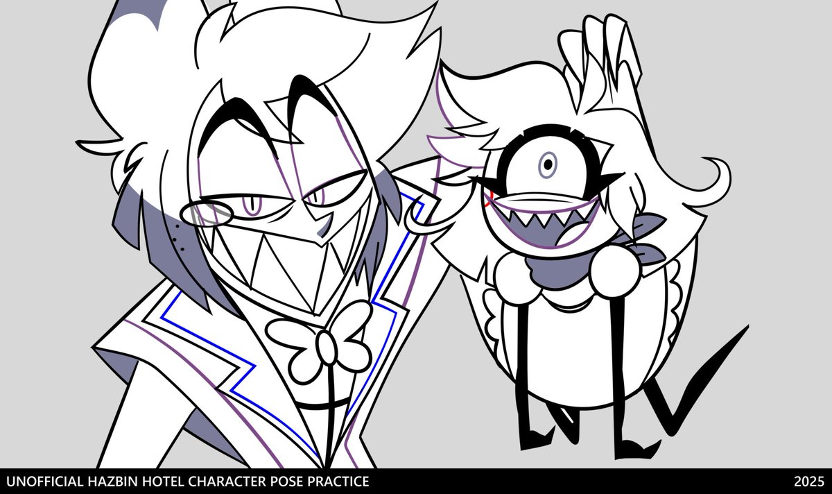 More pilot redraws!! :-) 

#hazbinhotel